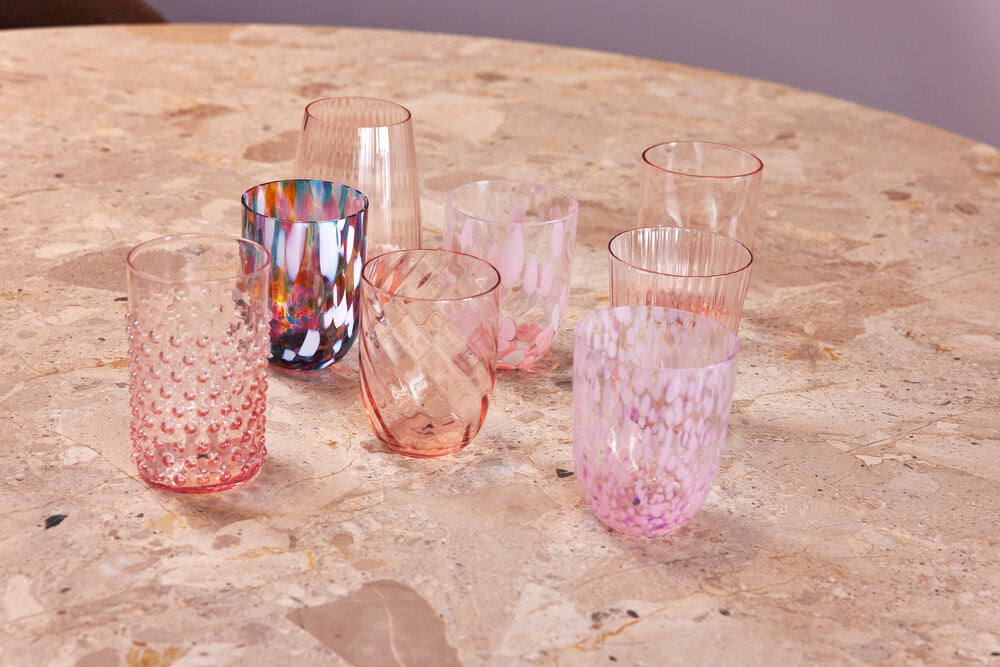 Splash tumbler glas - multi